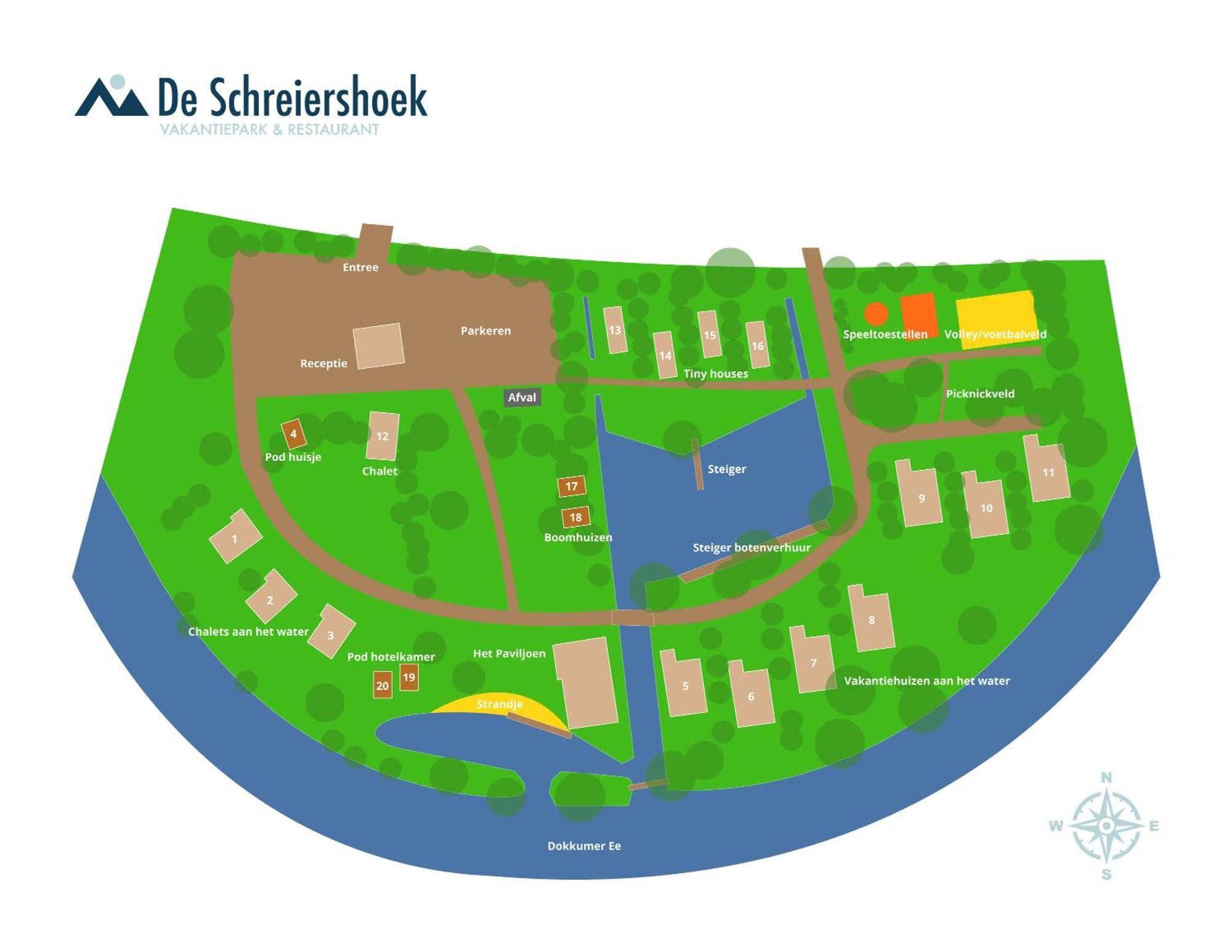 Chalet Met Loft - Vakantiepark De Schreiershoek Dokkum Εξωτερικό φωτογραφία